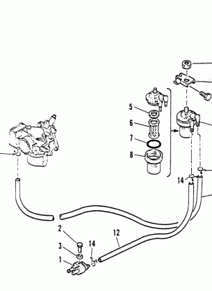 FUEL LINES AND FILTER