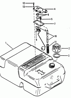 FUEL TANK (NOT ORIGINAL EQUIPMENT TANK)