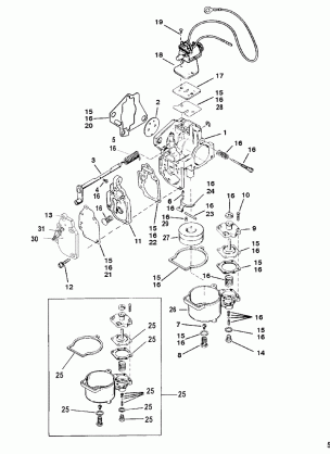 Carburetor(20 / 25 / Jet 20)