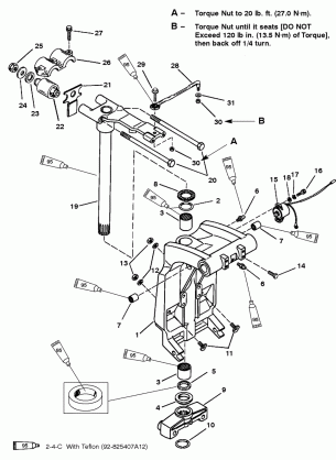 SWIVEL BRACKET AND STEERING ARM