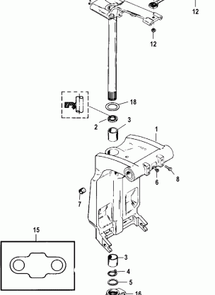 SWIVEL BRACKET AND STEERING ARM