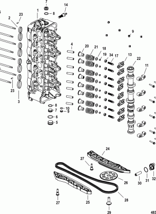 Cylinder Head and Camshaft