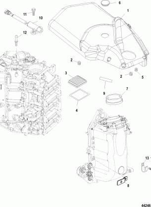 Air Handler / Flywheel Cover