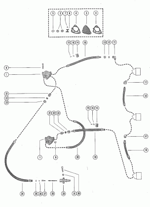 FUEL PUMP AND FUEL LINE ASSEMBLY (SERIAL GROUP tahos_1)