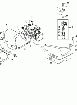 Air Silencer and Fuel Lines