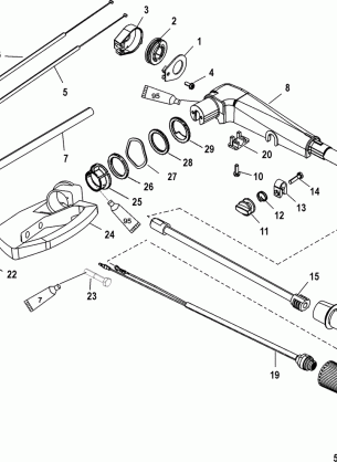 Tiller Handle Assembly