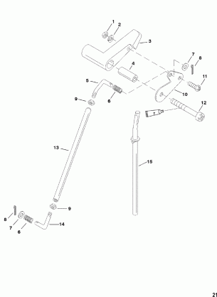 Jet Linkage(S / N 0G157846 & Up)