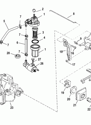 Fuel System Components(USA-1B153167 / BEL-0P365661 and Below)