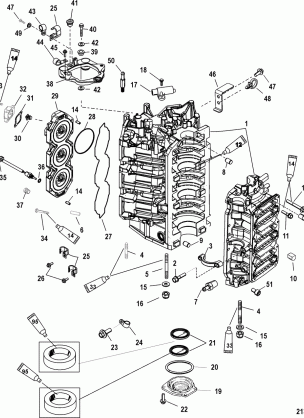 Cylinder Block and End Cap