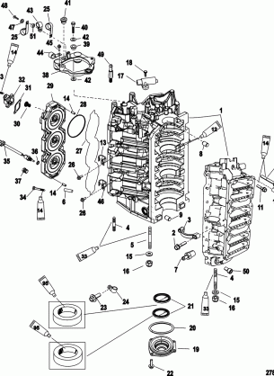 Cylinder Block and End Cap