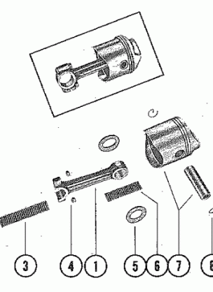 PISTON AND CONNECTING ROD ASSEMBLY