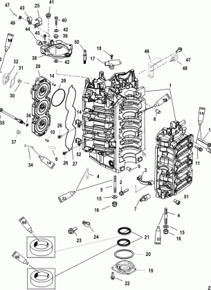 Cylinder Block and End Cap