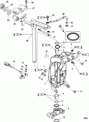 Swivel Bracket and Steering Arm