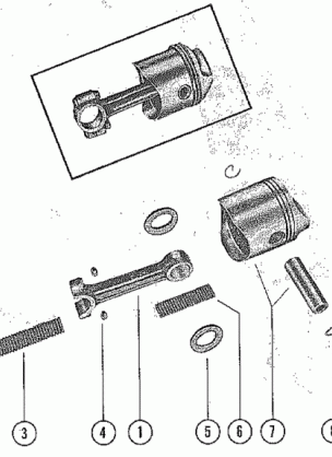 PISTON AND CONNECTING ROD ASSEMBLY