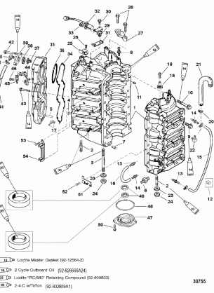 CYLINDER BLOCK AND END CAP