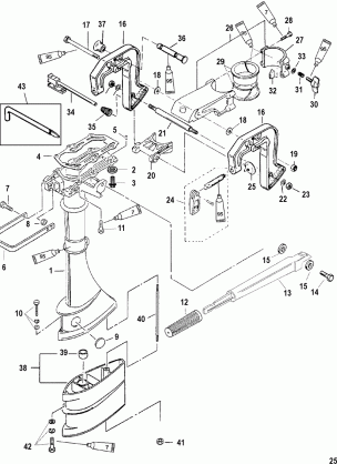 Driveshaft Housing and Clamp Brackets