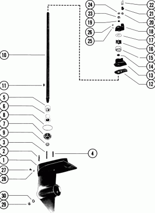 GEAR HOUSING ASSEMBLY (DRIVE SHAFT)