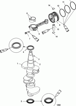 Crankshaft Pistons and Connecting Rods