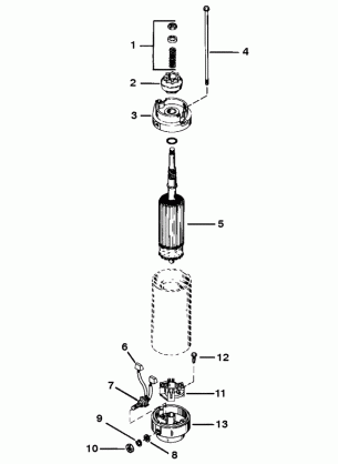 STARTER MOTOR ASSEMBLY