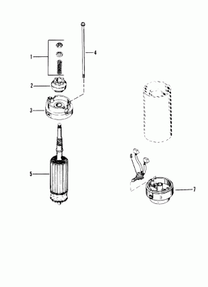 STARTER MOTOR ASSEMBLY(BOSCH)