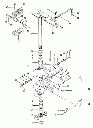 SWIVEL BRACKET AND STEERING ARM