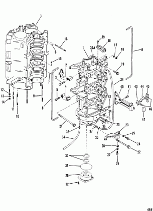 CYLINDER BLOCK AND END CAPS