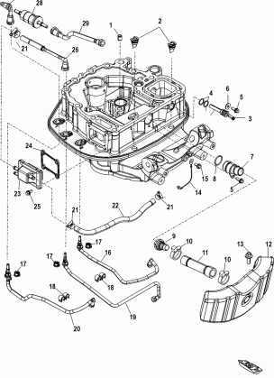 Adaptor Plate Hose Routings