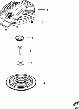 Flywheel and Cover