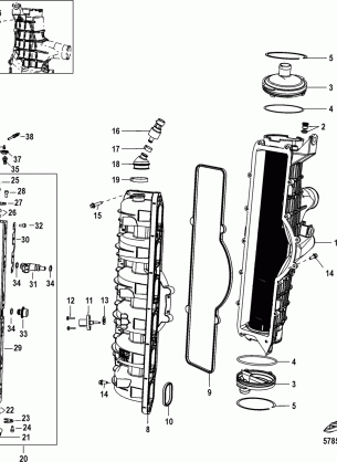 Charge Cooler / Intake Manifold