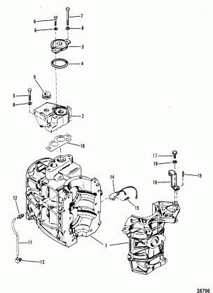 CYLINDER BLOCK AND THERMOSTAT