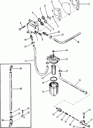 FUEL PUMP AND FUEL LINE