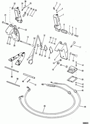 TRIM CYLINDERS AND HYDRAULIC HOSES