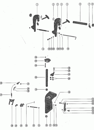 CLAMP AND SWIVEL BRACKET ASSEMBLY (SERIAL GROUP tahos_2)