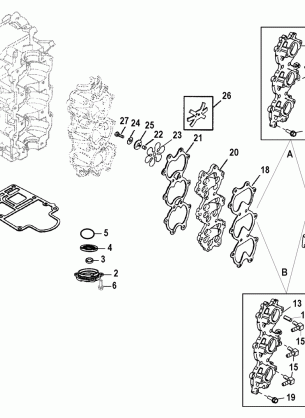 Induction Manifold and Reed Block