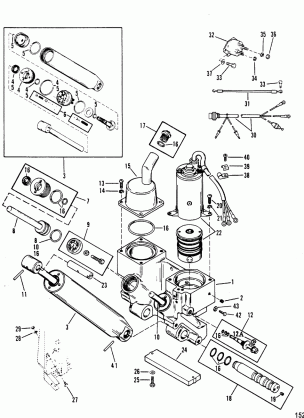 Power Trim Components(Three Ram Power Trim Design I)