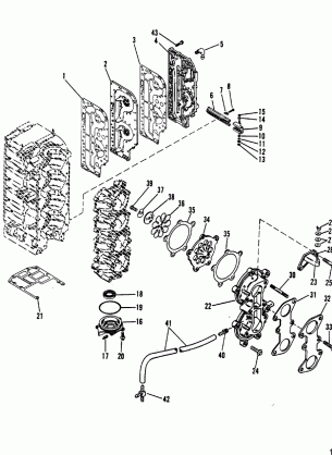 Induction Manifold And Reed Block