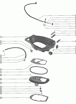 BOTTOM COWL AND EXHAUST PLATE ASSEMBLY