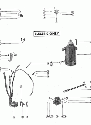 STARTER MOTOR RECTIFIER AND WIRING HARNESS