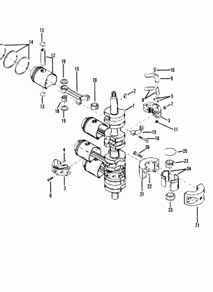 Crankshaft Pistons and Connecting Rods