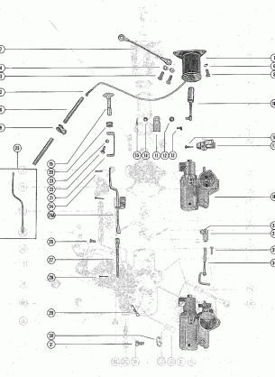 CABURETOR LINKAGE AND CHOKE SOLENOID