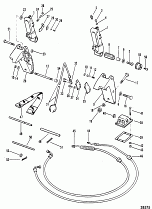 TRIM CYLINDERS AND HYDRAULIC HOSES