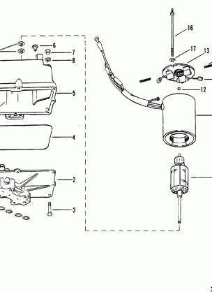 HYDRAULIC PUMP ASSEMBLY(METAL RESERVOIR)