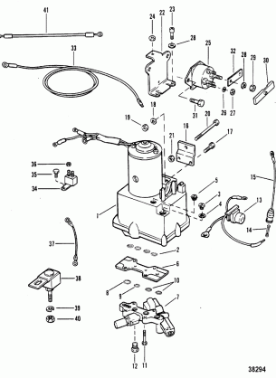 POWER TRIM COMPONENTS(WITH CIRCUIT BREAKER AND FUSE)