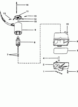 HYDRAULIC PUMP ASSEMBLY(PLASTIC RESERVOIR)