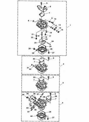 CARBURETOR (NON-ADJUSTABLE PILOT SCREW)