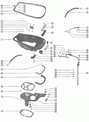 BOTTOM COWL ASSEMBLY AND SHIFT LINKAGE