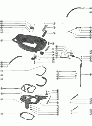 BOTTOM COWL ASSEMBLY AND SHIFT LINKAGE