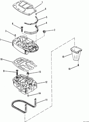 EXHAUST EXTENSION PLATE