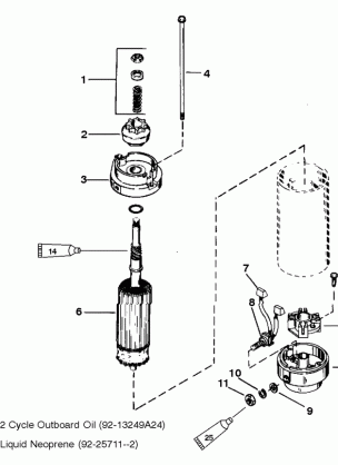 STARTER MOTOR ASSEMBLY