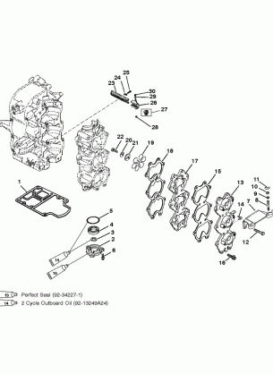 INDUCTION MANIFOLD AND REED BLOCK